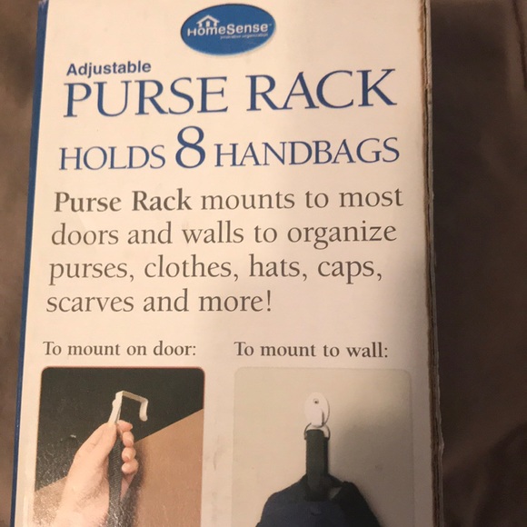 Adjustable purse rack - Picture 3 of 5